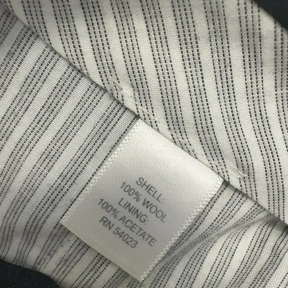 Banana Republic Dress Pants Mens 31x30 Grey Wool Tailored Slim Fit Professional